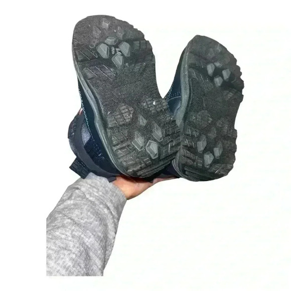 NWOT Carter's Keilor Toddler Boys Navy Blue Orange/Gray Winter Snow Boots S6
￼￼￼ - Picture 5 of 11